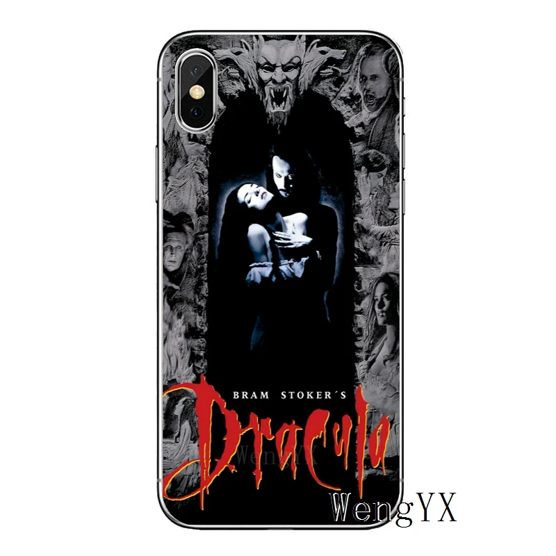 Дракула фильм ужасов для Apple iPhone 8 7 plus 6s 6 plus X XR XS Max SE 5s 5c 5 4s 4 ТПУ мягкий чехол для телефона - Цвет: Horror-Movie-A-05