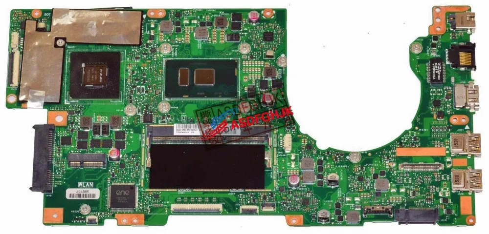 Материнская плата для ноутбука Asus K501UX i7-6500U 2,5 Ghz cpu 60NB0A60-MB1211 полностью протестирована