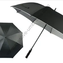 3 шт. получите 1 шт. свободный диаметр 120 см Анти-гром антикоррозийный стекловолокно Авто открытые плечевые ремни понджи серебряное покрытие зонтик для гольфа