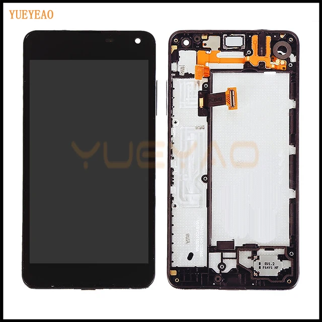 

YUEYAO High Quality Replacement For Microsoft Nokia Lumia 650 LCD Display With Touch Screen Digitizer With Frame Assembly