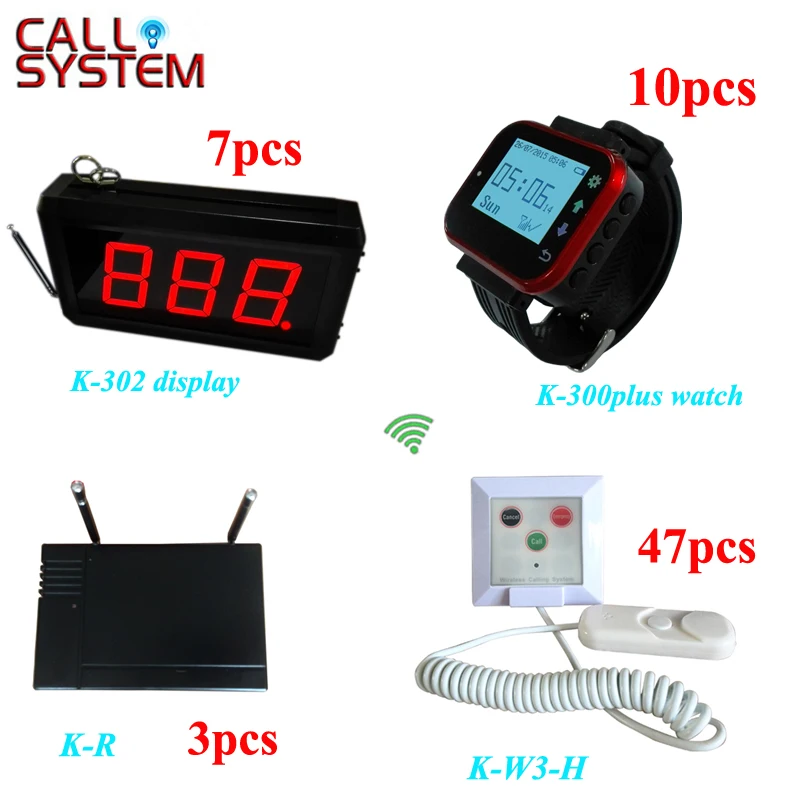 433.92mhz One set Hospital Alarm Emergency Calling System