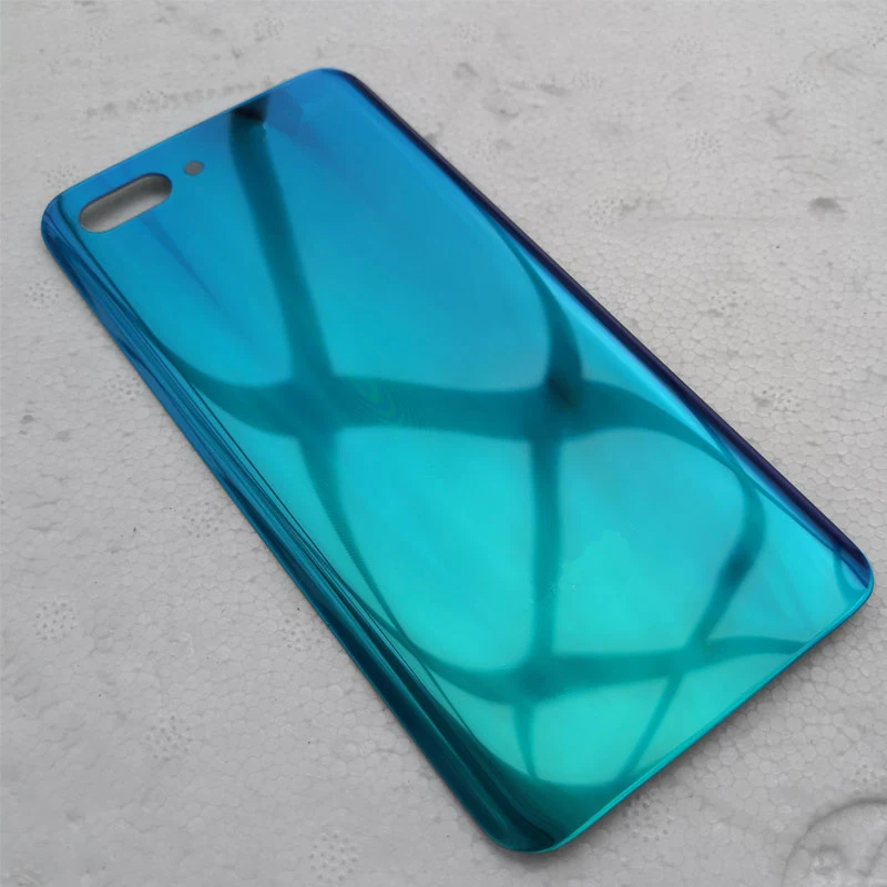 Для huawei Honor 10 Задняя стеклянная крышка батареи для Honor 10 задняя крышка корпуса стеклянная крышка запасные части с клеем 3m