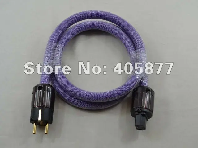 viborg audio Prism Helix 8 SA OF 8N Copper SCHUKO Power Cable P 079E Power Plug
