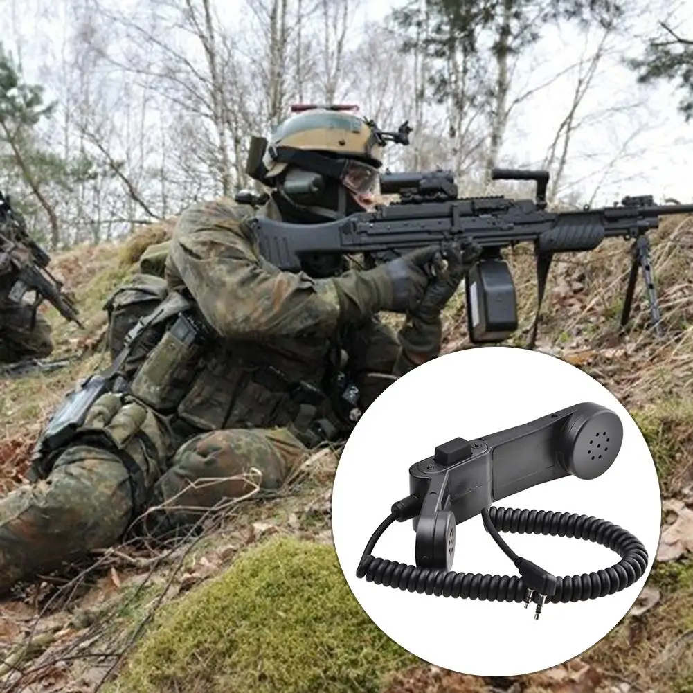 K держатель для телефона плечевой микрофон для Baofeng TYT другой Walkie Talkie Ручной беспроводной микрофон динамик плечевой микрофон