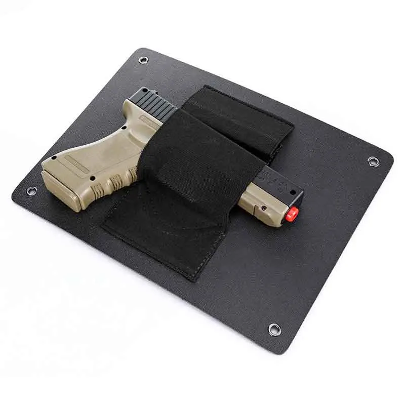 

Concealed Vehicle Car Pistol Holster Mount Seat Door Closet Quick Access Handgun Holder For Vehicle And Home
