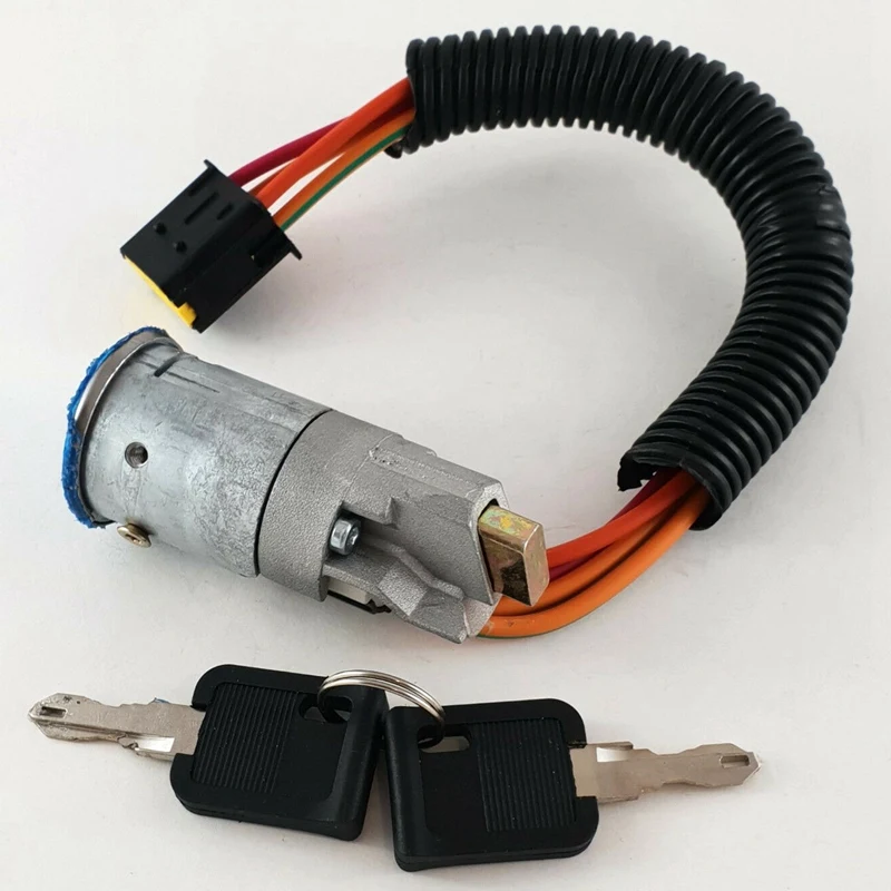 Ignition Switch Lock Barrel& Keys Compatible With For Renault Clio Mk2 1998- 2005