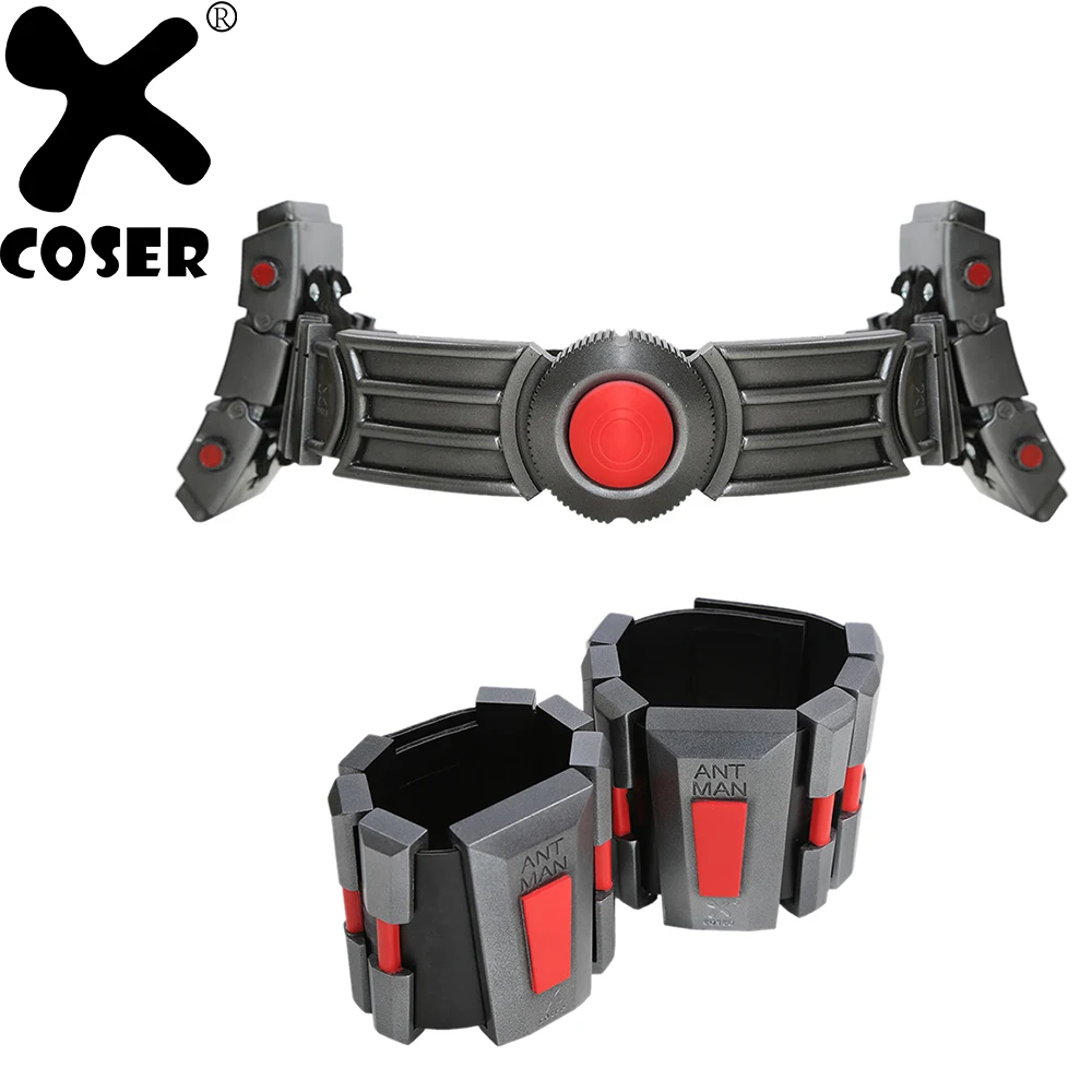 XCOSER Ant Man Cosplay Belt Updated Resin Belt And Wristguard Superhero ...