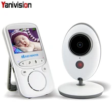 Беспроводной ЖК-Аудио Видео Детский Монитор VB605 радио няня музыка работающий на линии внутренней связи инфракрасный 24 h портативная детская камера детская рация няня