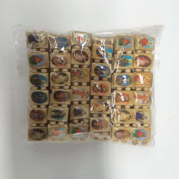 

12pcs Jesus Wood Religion Picture Drop Bracelet Free Shipping