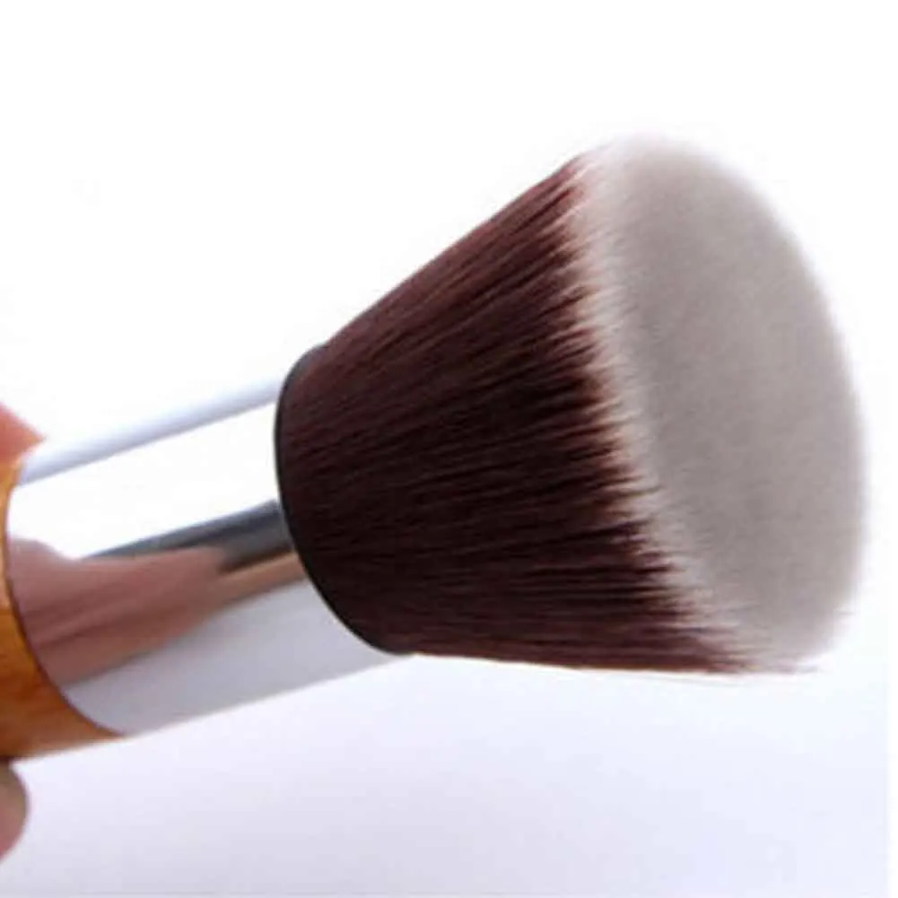 

Wood Handle Big Head Shape Head Foundation Powder Cosmetic Make Up Brush Tool