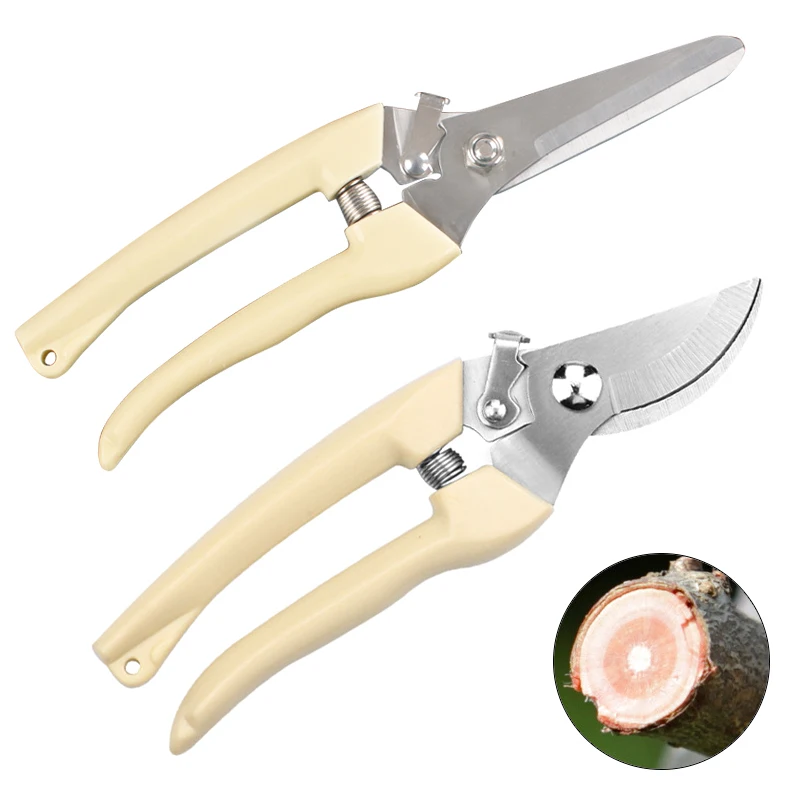 

RDDSPON Garden Pruner For Pruning Trees Gardening Scissors Grafting Tools Branches Bonsai Trimming Scissor Durable Sharp Garden