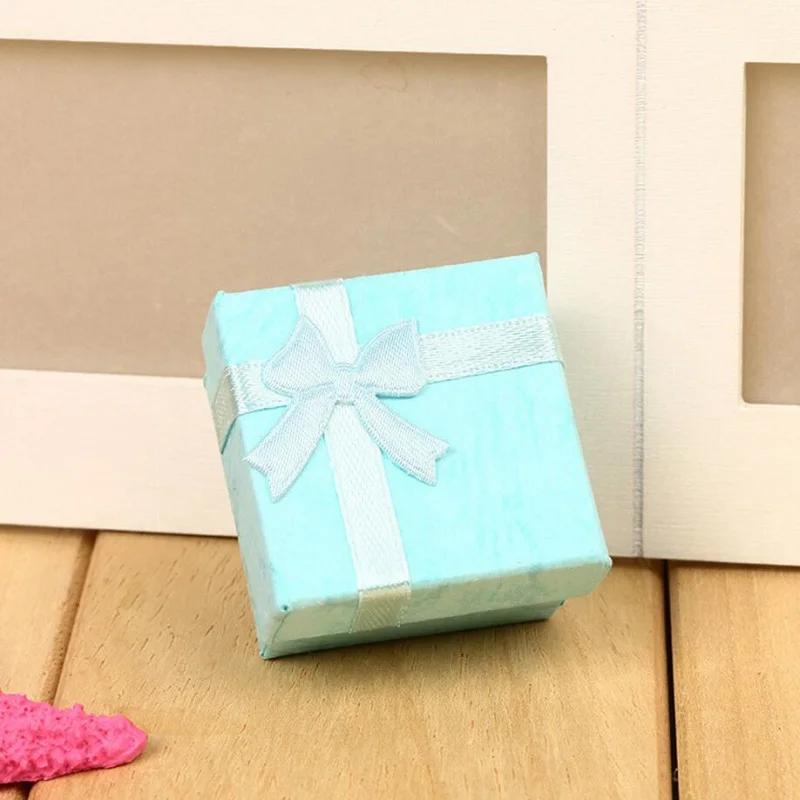 Ящик для хранения колец/сережек Jewery маленькая Подарочная коробка поделок Модный