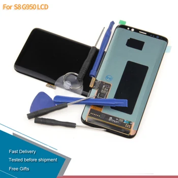 

LCD For Samsung Galaxy S8 G950 LCD Display With Touch Digitizer Assembly Replacement 1PCS