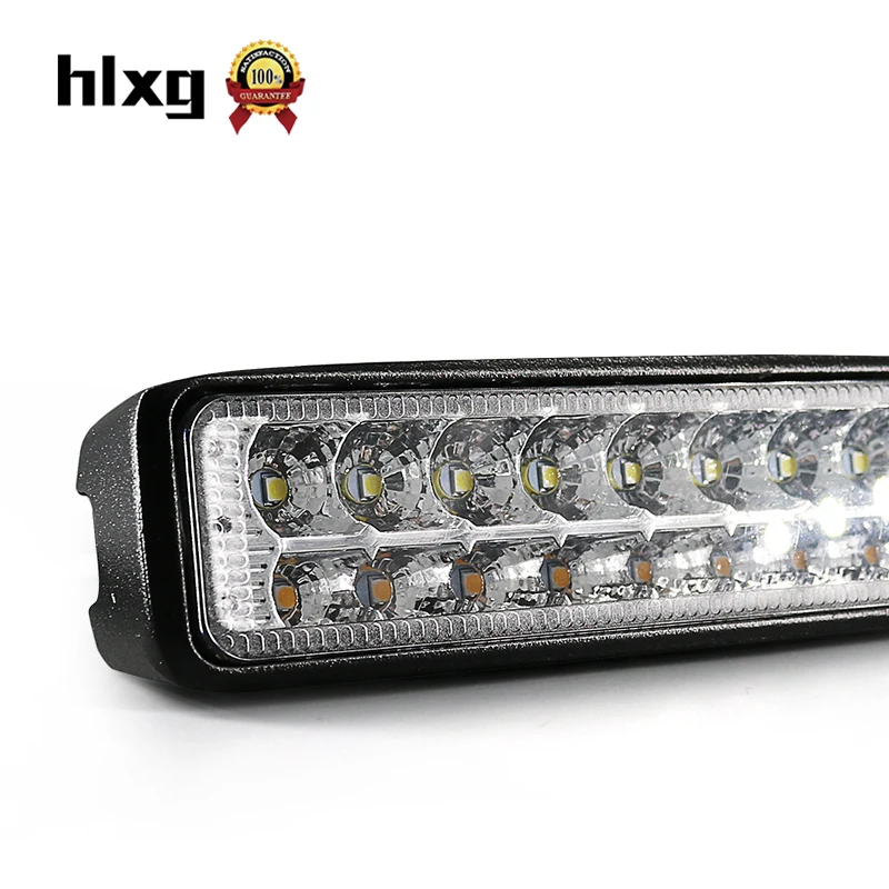 Hlxg 1 шт. прожектор светодиодный рабочий свет бар противотуманная фара