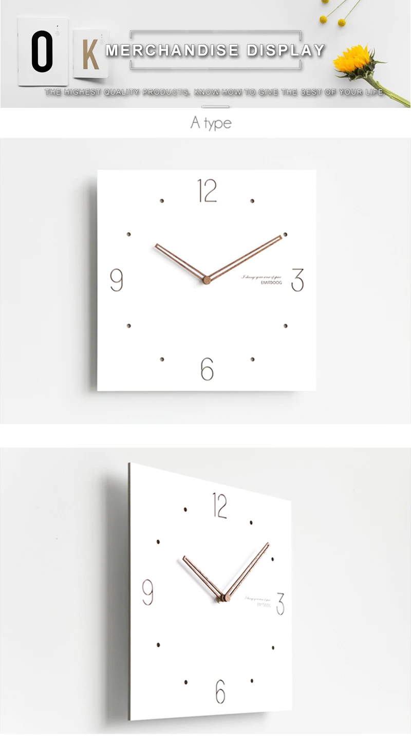  Digit Watch Wall 3d Wall Watch Wood Vinil Clock Silenciador Airsoft Screen Separators Kingdom Hearts Kids Room Clock Home (4)