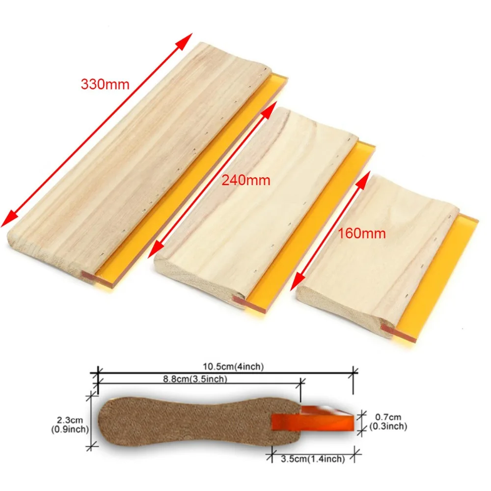 3 pçs lote wearproof impressão de tela