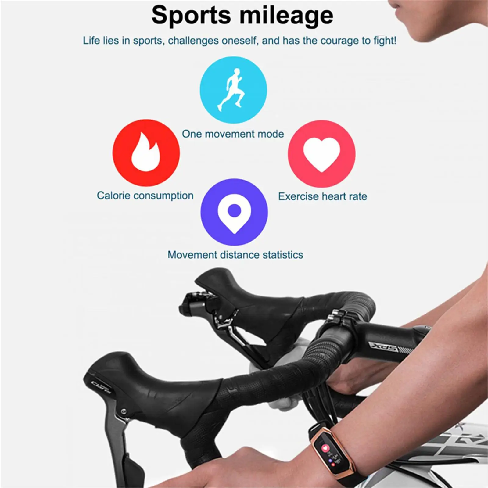Модные Bluetooth Смарт-часы спортивные фитнес-трекер монитор сердечного ритма браслет SMS Push для samsung S10 S9 S8 iPhone huawei