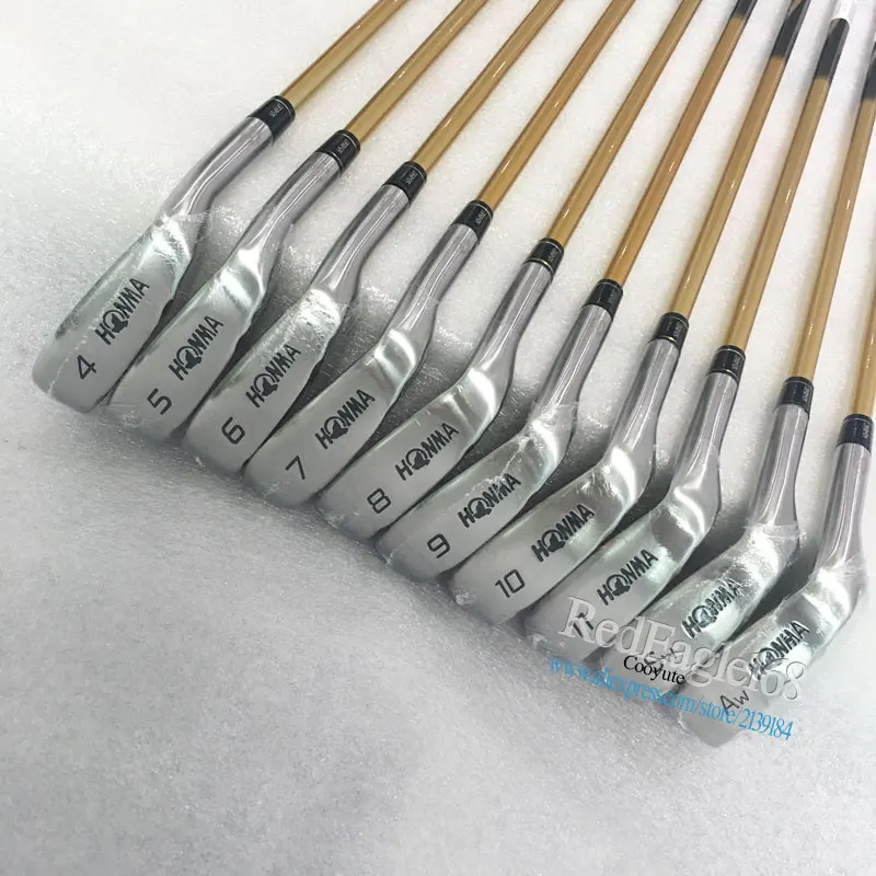 Новые клюшки для гольфа HONMA S 06 4 звезды 11. SW графитовые или стальные бесплатная