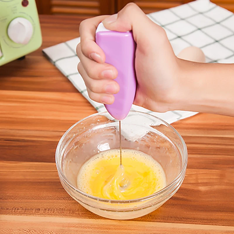 

ONEUP Electric Mixer Stirrer Egg Beater Coffe Milk Juice Frother Foamer Whisk Mixer Mini Handle egg tools Kitchen accessories