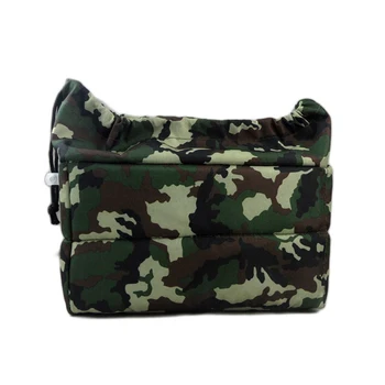 

Camouflage Universal Partition Padded Camera Bag Oxford Cloth Insert Lens Protection Case For DSLR SLR Camera
