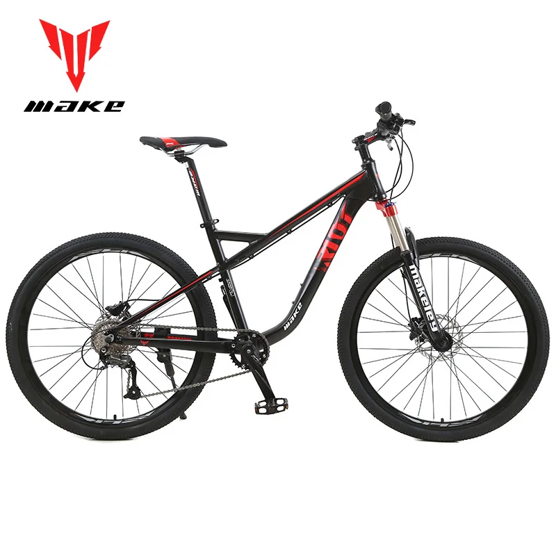 Clearance MAKE Mountain Bike Aluminum Frame Shimano 27 Speed 27,5" Wheel Hydraulic Disc Brake 0