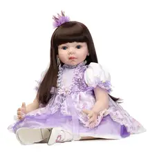 70 см силиконовые куклы для новорожденных и малышей Реалистичного девушка возрождается младенцы куклы большие размеры Костюмы Модель Brinquedos Menina