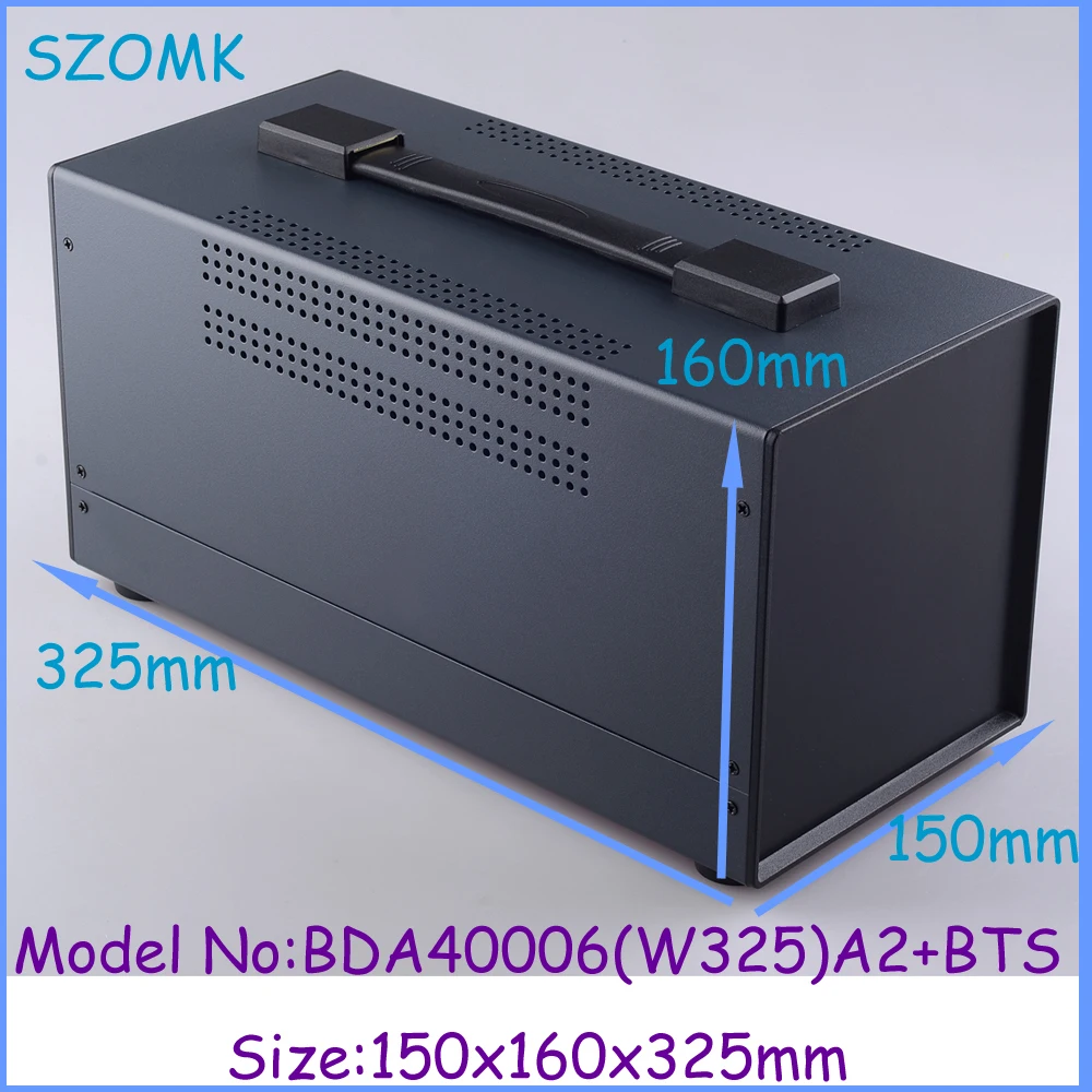 (1pcs)150x160x325mm steel metal enclosure for electronics control box switch box iron electronics box project box pcb holder 1pcs 220x120x325mm new electronics project box pcb holder steel iron housing project case extrusion enclosure housing