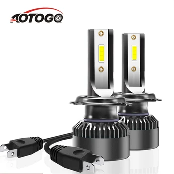 

2pcs H4 H7 Led Car Headlight Bulb H1 H8 H9 H11 HB4 HB3 9006 9005 CSP Chip 10000LM 100W 6500K 12V Led Car Light Auto Fog Lamp