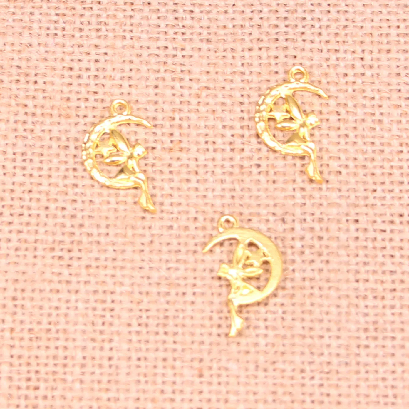 25 шт. тибетские золотые подвески в виде ангелов|charm pendant|pendants for jewelry makingstar charm |