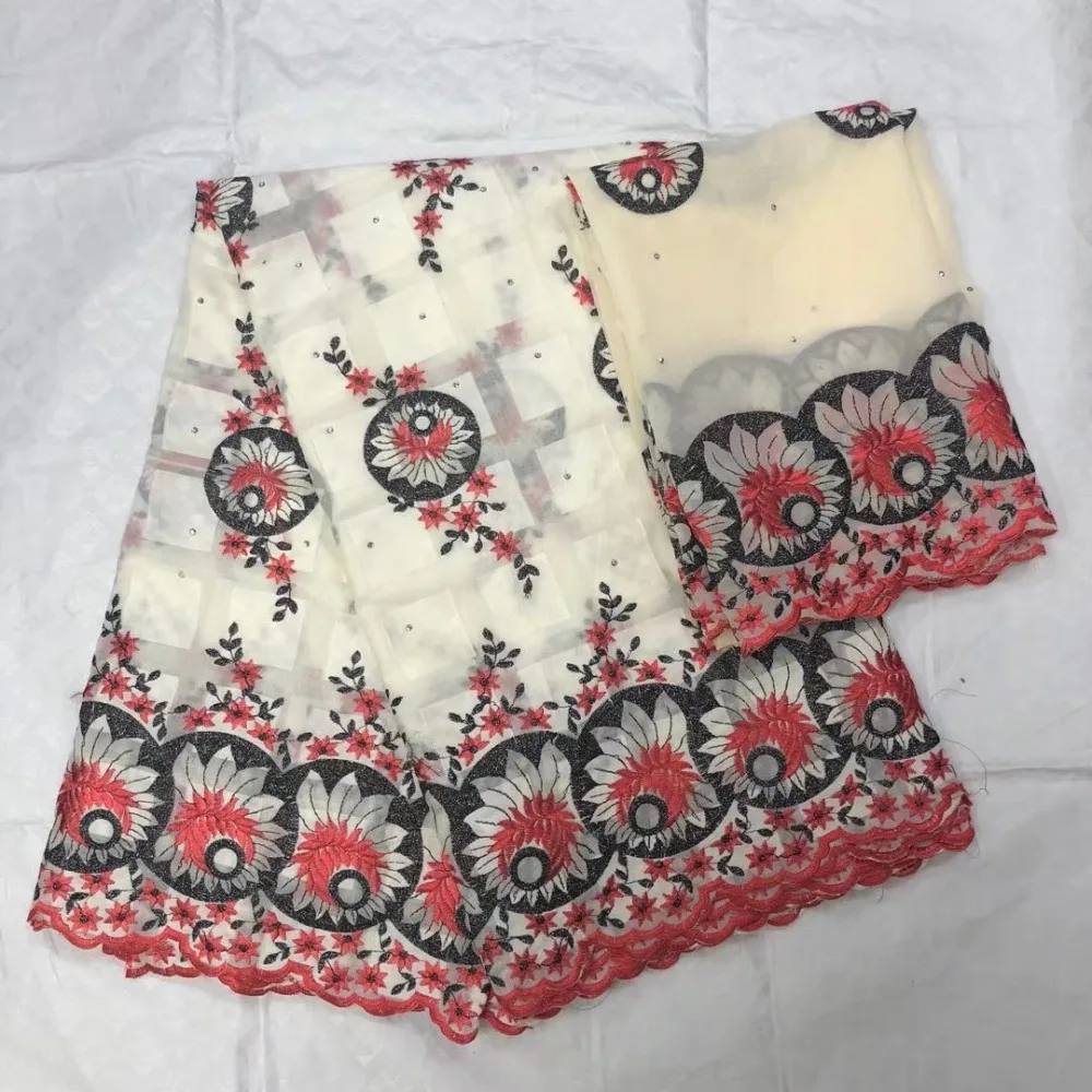 

African swiss voile lace High Quality Cotton Laces Fabrics for Nigerian Clothing