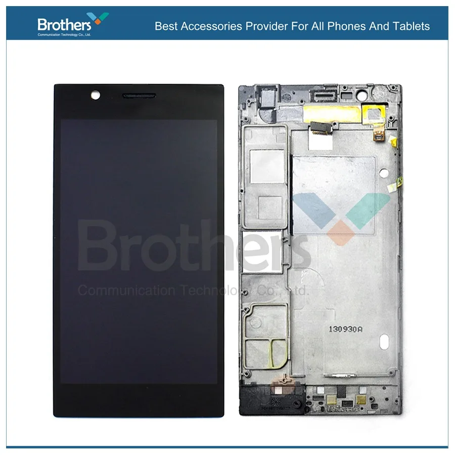 

5.5" High Quality LCD Screen+Touch Digitizer Assembly with frame For Lenovo K900