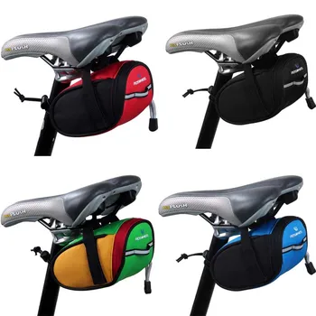 

Roswheel Water Resistant Bike Saddle Bag Back Seat Quakeproof Foam Bicycle Bag Rear Tail Pouch Mountain Bike Bicycle Bags 13567