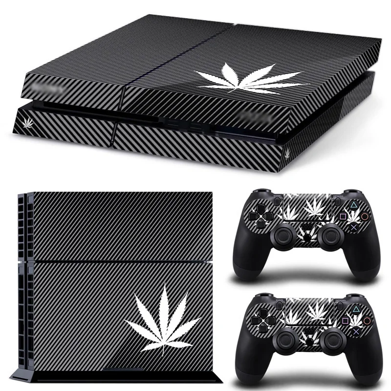 

PS4 Skin Sticker For Sony Playstation 4 PS4 Console Protection Film And Cover Decals Of 2 Controller