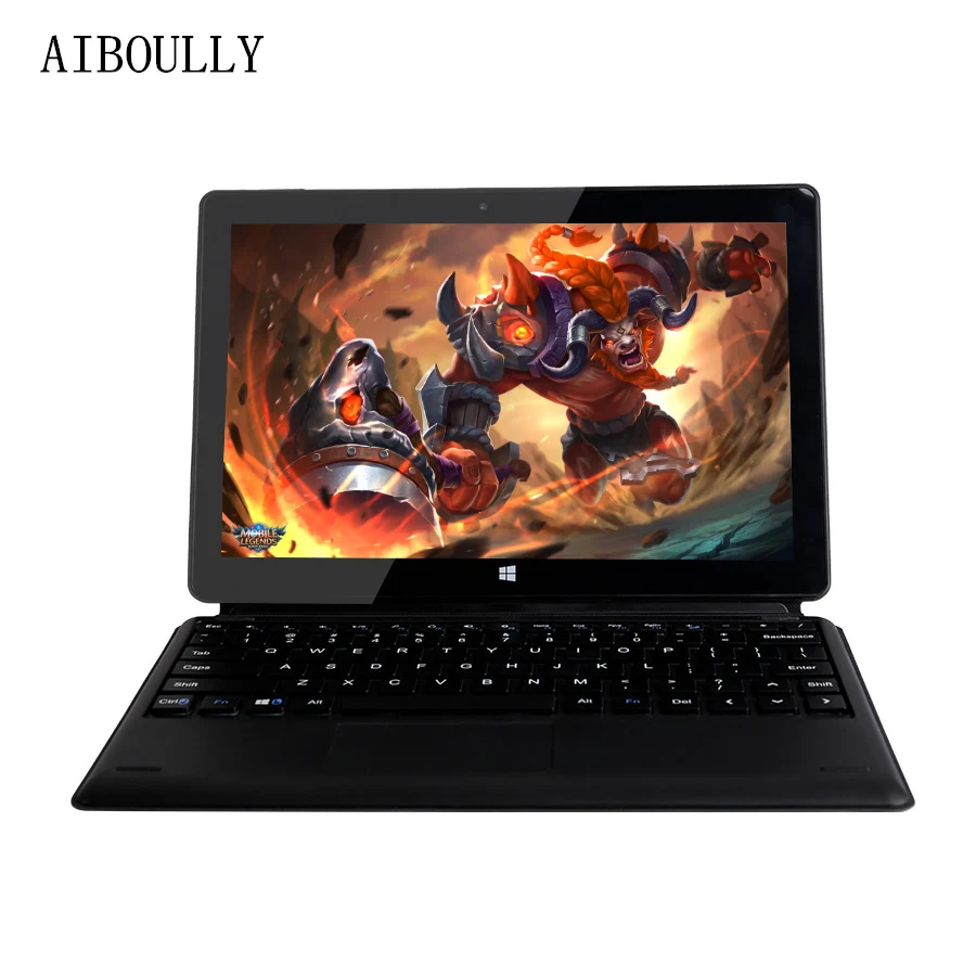 AIBOULLY 2018 Windows Tablets 10.1 inch Dual Win10 & Android 5.1 Tablet PC Cherry Trail Z8350 4G RA