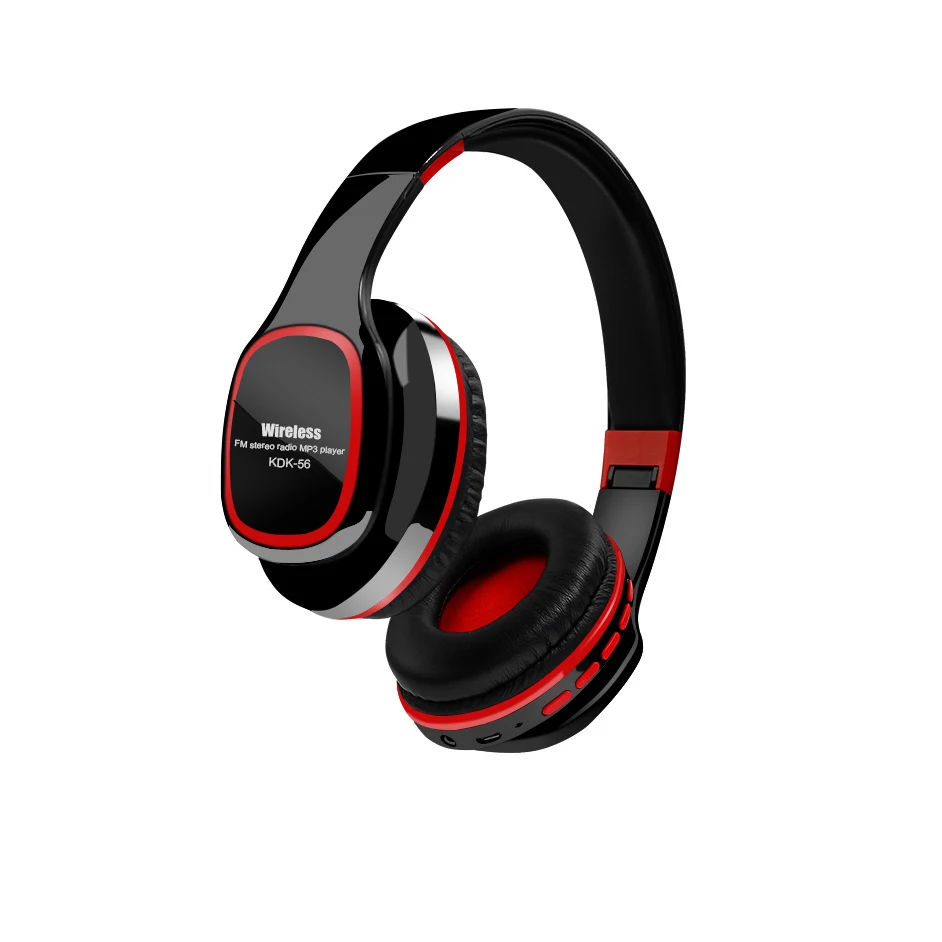 GiGiboom Portable Wireless Bluetooth Headphone mp3 player Foldable Stereo Headset with Mic FM