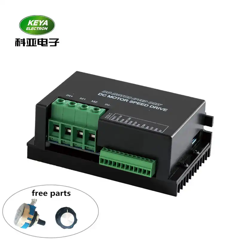 100 A 50 V 12 V 24 V réversible DC vitesse du moteur contrôleur PWM boite étanche Arduino