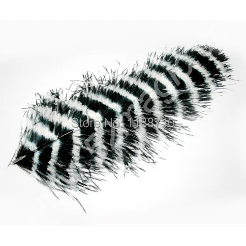 

Ostrich Feathers For Appearing Cane and Vanish Cane (Black & White) - Silk and Cane Magic / Magic Trick, Gimmick, Props
