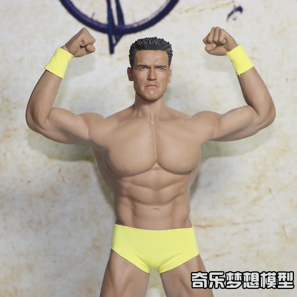 

Phicen PL2016-M34 1/6 Flexible Male Muscular Body 3 Arnold Schwarzenegger heads for choice