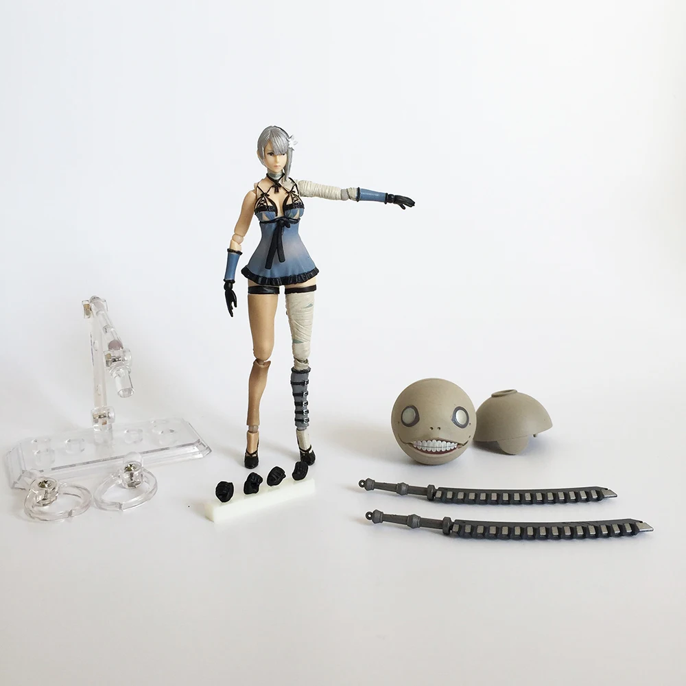 Square Enix Bring Arts NieR RepliCant Gestalt Kaine NieR Automata PVC Action Figure Model Toy (7)