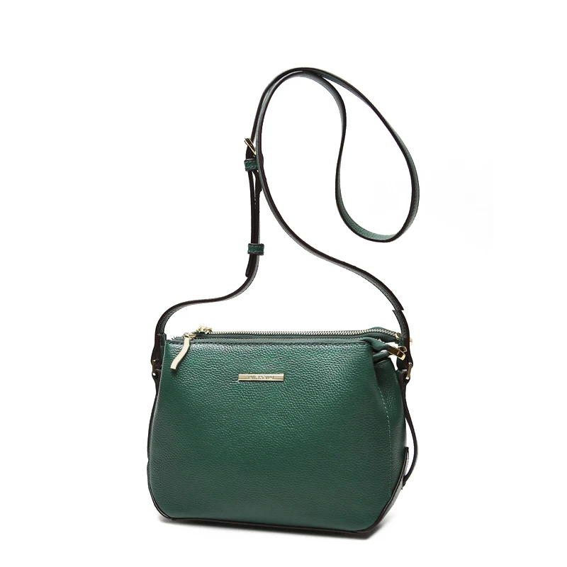 JIANXIU маленькие сумки через плечо для женщин из натуральной кожи роскошные сумки женские сумки дизайнерские сумки через плечо сумка W618 - Цвет: Green