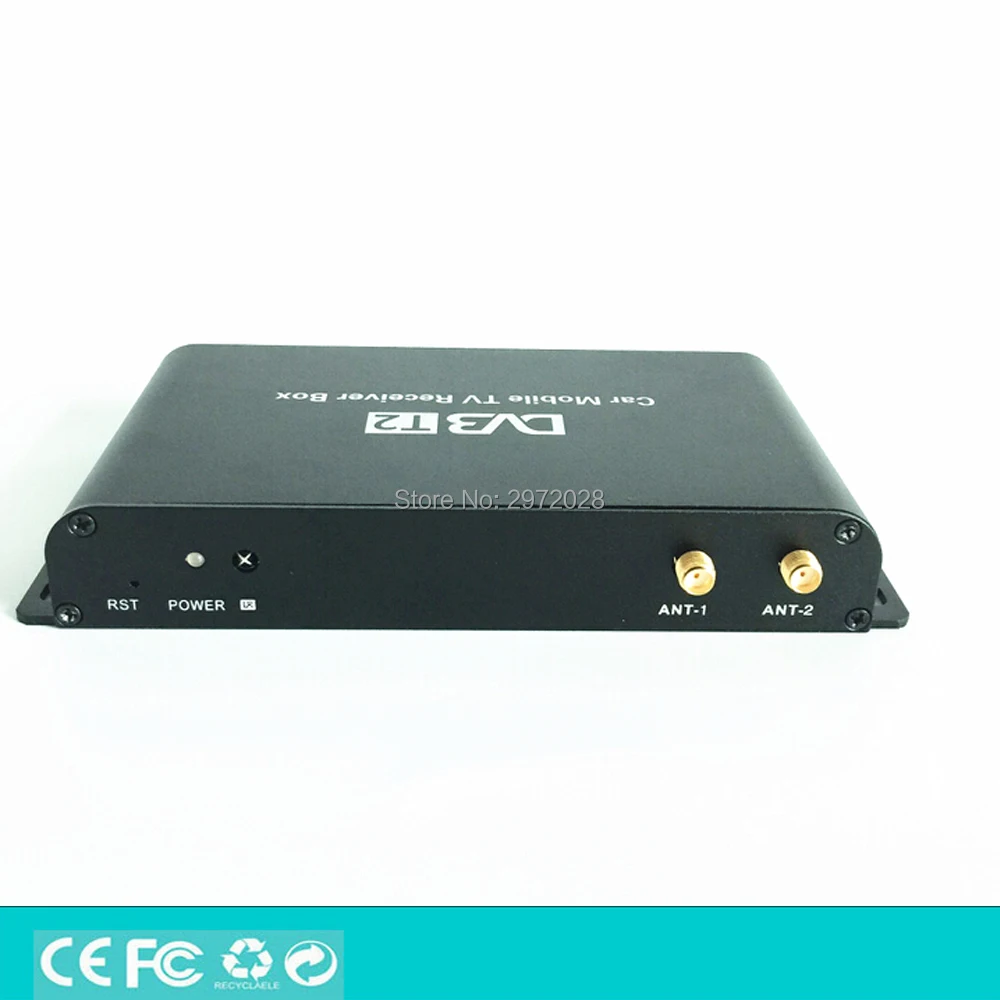 HD Автомобильный цифровой ТВ ресивер USB HDMI MPEG4 MPEG2 четыре тюнера H.264