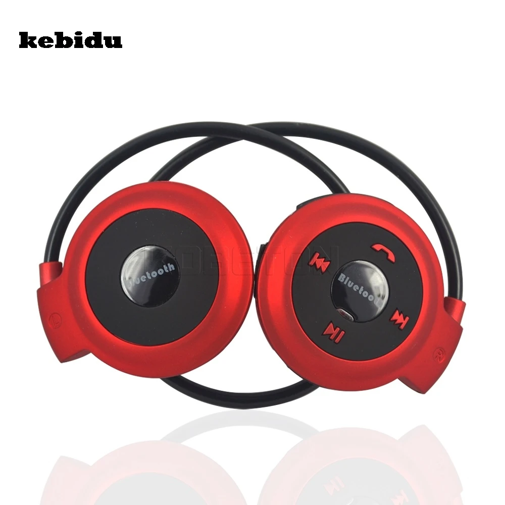 

kebidu Wireless Neckband Bluetooth Headphone Stereo Music Earphone Headset TF Card FM Radio Hands-free Call for iphone Samsung