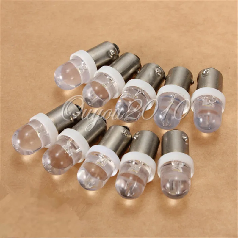

10pcs BA9S T4W 1895 LED Auto Car Truck Side Wedge Interior Reading Door Map Light Lamp Bulb DC 12V