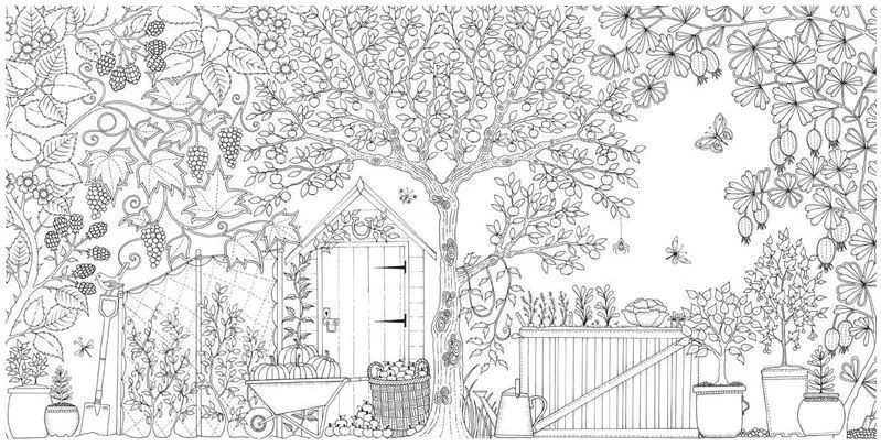 Download Secret Garden By Johanna Basford An Inky Treasure Hunt And Coloring Book Pbk Picture Book Relax 12 Colors Pencil Book Lights For Kindle Garden Granitegarden Day Aliexpress