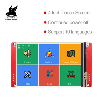 

Flyingbear 3D Printer Parts TS40 Smart Controller Display 4.0" Touch Screen Support Marlin/Repetier for Tornado 2pro Ghost3