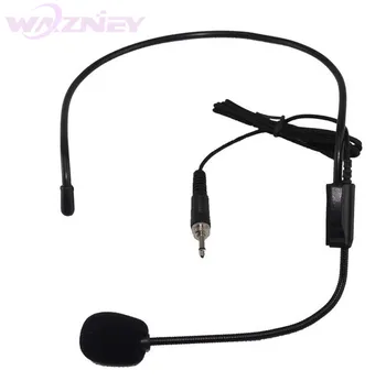 

200pcs 3.5MM Wired Microphone Headset Studio Conference Guide Speech Speaker Stand Microphone For Voice Amplifier Portable Mics