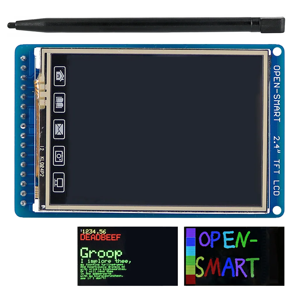 Смарт модуль для Arduino UNO R3 / Nano/Mega2560 с сенсорным ЖК экраном 320*240 TFT 2 4 дюйма|Промышленные компьютеры и