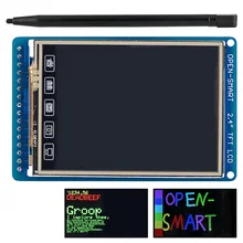 Módulo de placa de toque lcd, tela de 2.4 polegadas 320*240 tft com caneta de toque para arduino uno r3/nano/mega2560