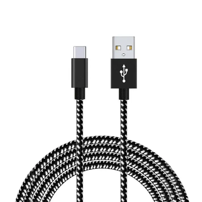 

Carprie New 1M 2.1A Braided Aluminum USB-C USB 3.1 Type C Data&Sync faster Charger Cable For Samsung Galaxy S8 18Feb08 Drop Ship