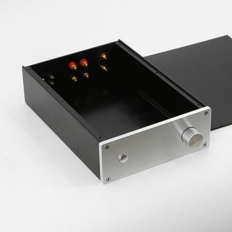 BZ2208B all aluminum housing amplifier chassis, front chassis case